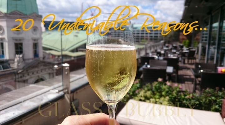 20 Undeniable signs that you are a Champagne Drinker for Life!