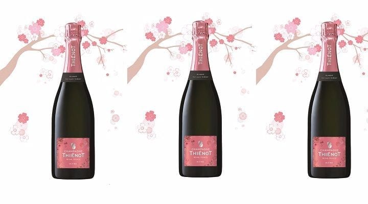 Champagne ThiÃ©not RosÃ© Limited Edition