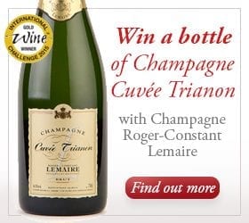 Win a bottle of CuvÃ©e Trianon Champagne