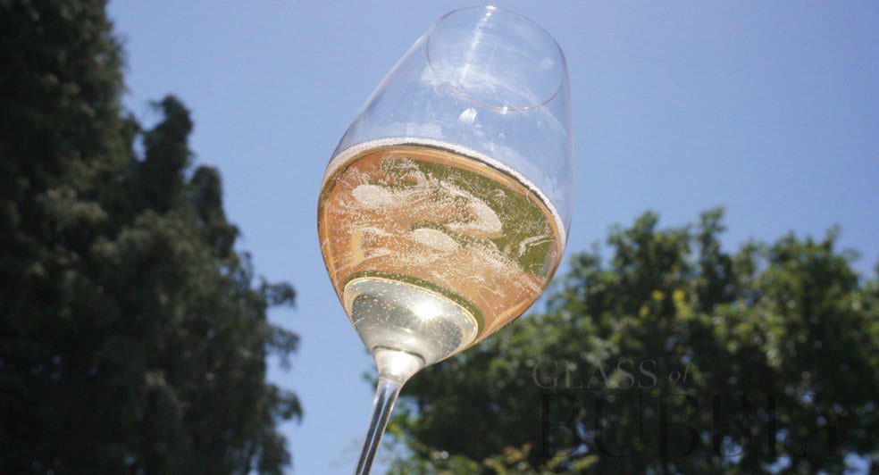 A glass of Bubbly