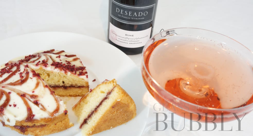 Deseado and Raspberry Ripple Cake