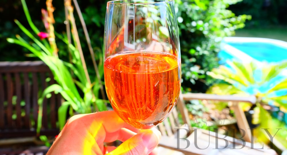 Who doesn't love a glass of rosÃ© fizz