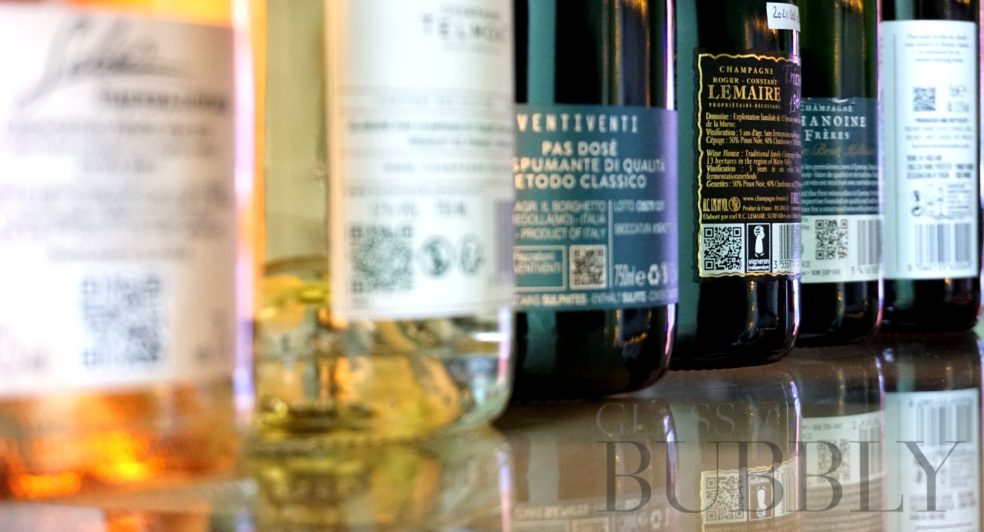 QR Codes Wine Bottles