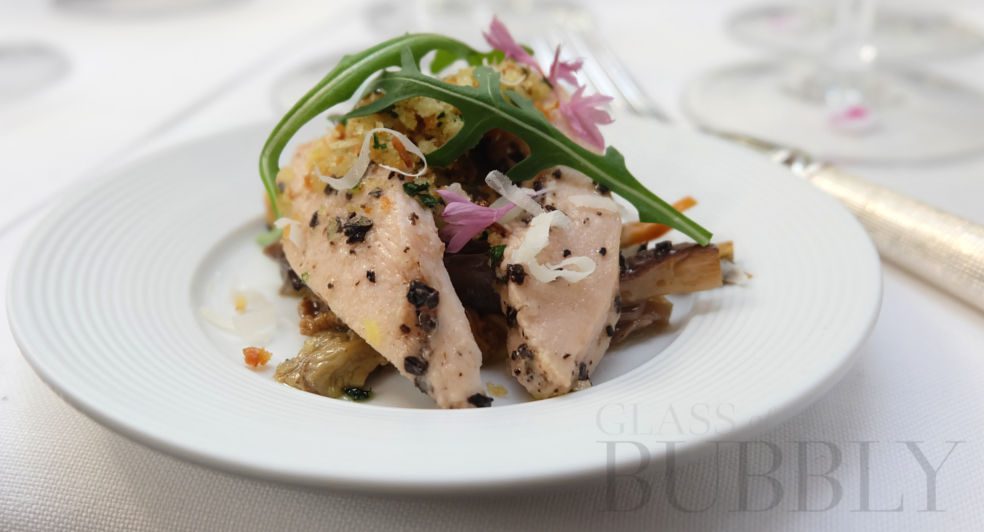 White Meat and Fish with Champagne